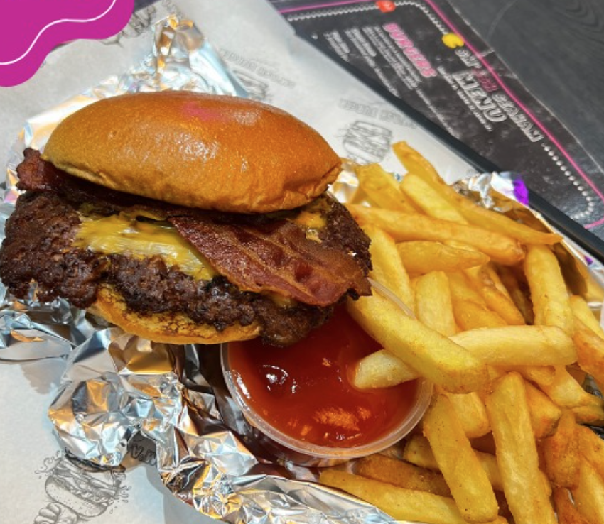 Bacon and Cheese Smash